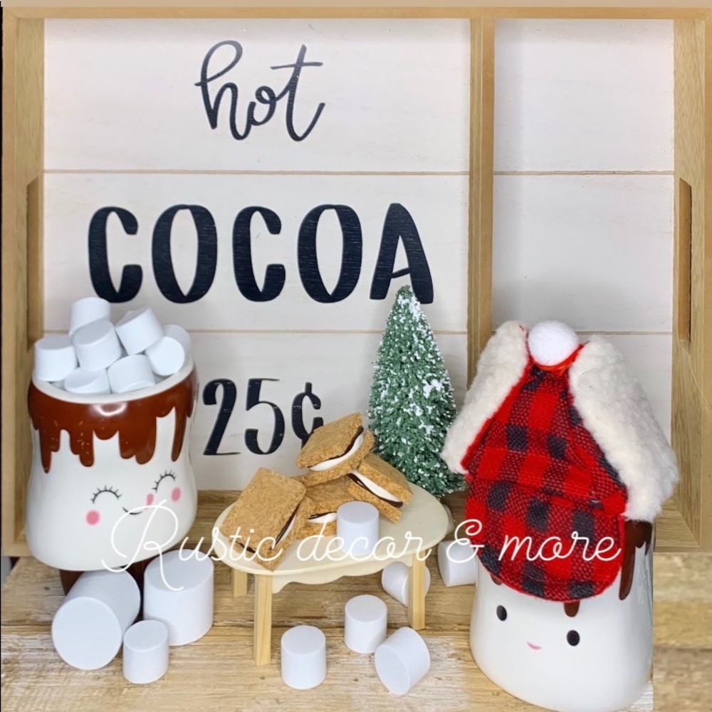 COPY - Faux Marshmallows For Cocoa Bar/ Tier Trays